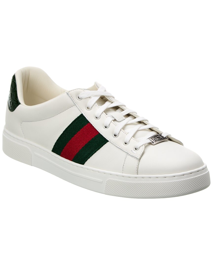 Gucci Ace Leather Sneaker – Bluefly