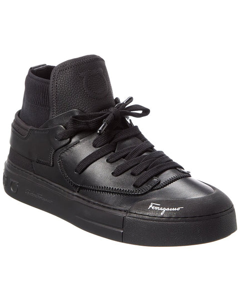 Salvatore Ferragamo フラットシューズ　フェラガモ　NILLY Ferragamo Neely Leather Sneaker – Bluefly