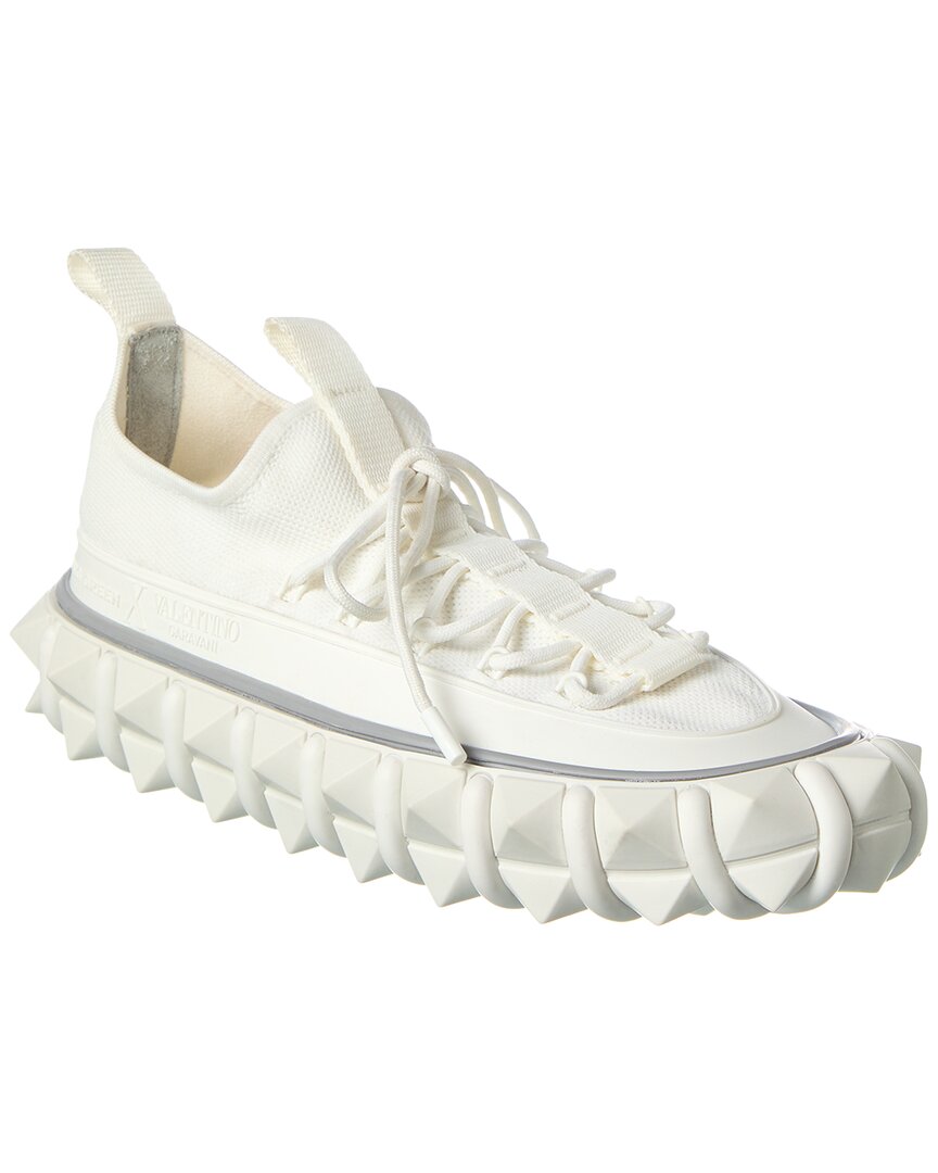 Valentino Craig Green X Valentino Knit & Rubber Sneaker