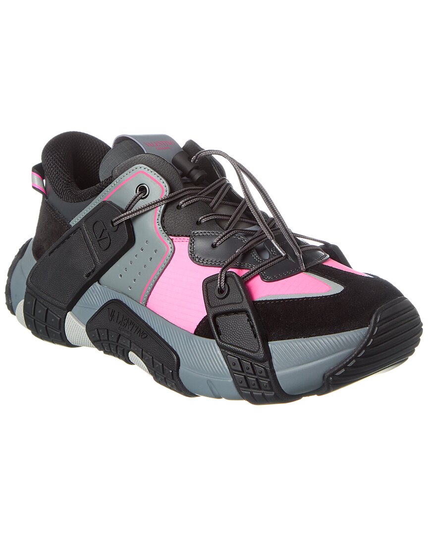 Valentino Leather & Suede Sneaker
