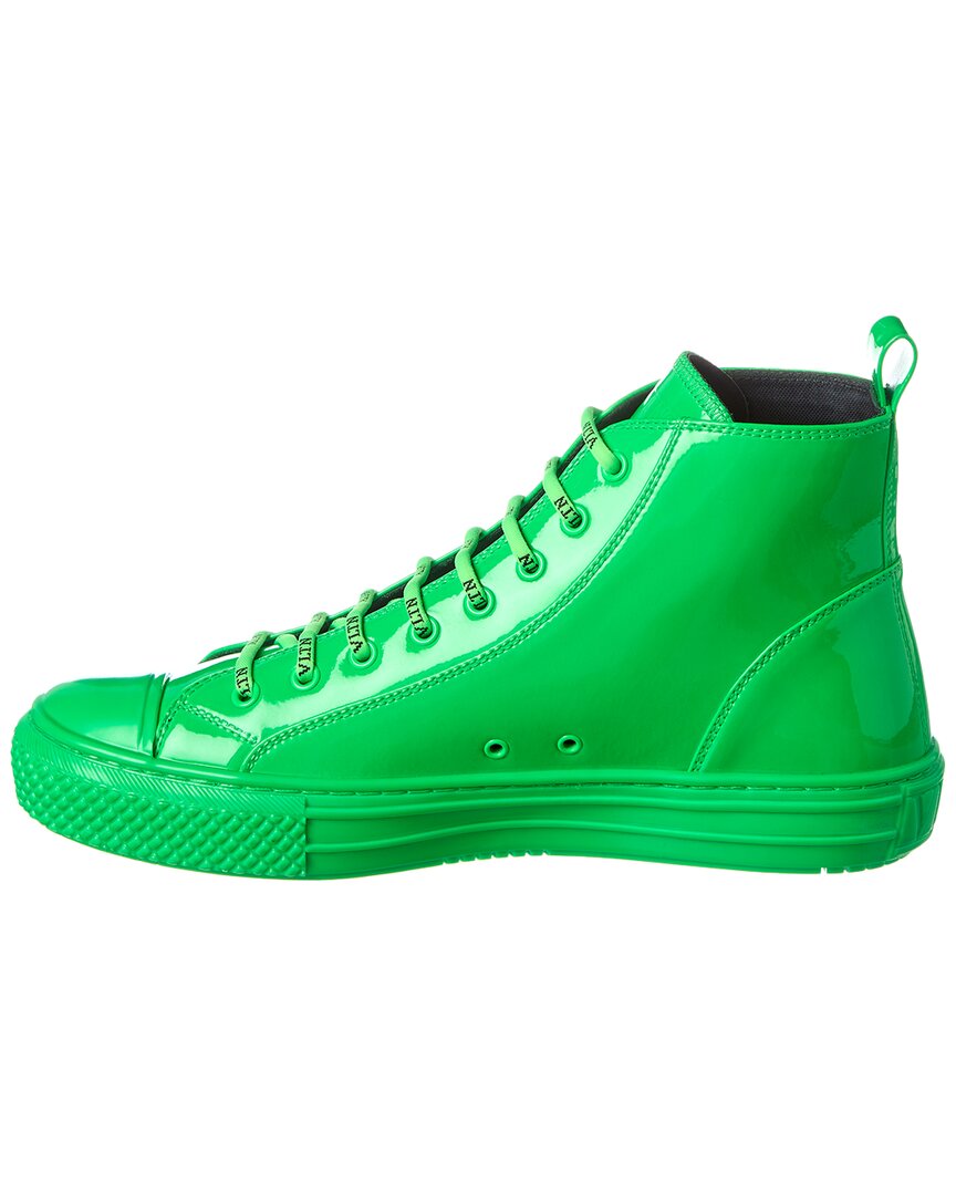 Valentino Patent High-Top Sneaker