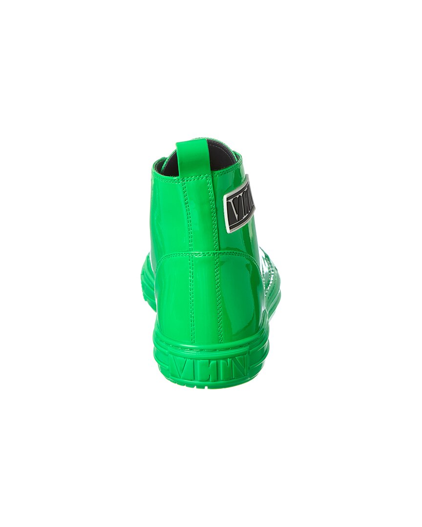 Valentino Patent High-Top Sneaker