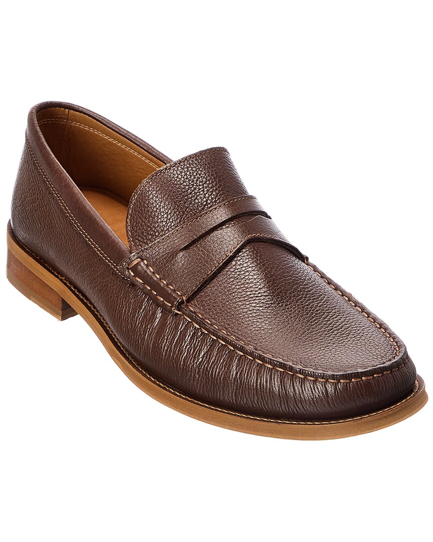 Donald Pliner Soft Tumble Leather Loafer