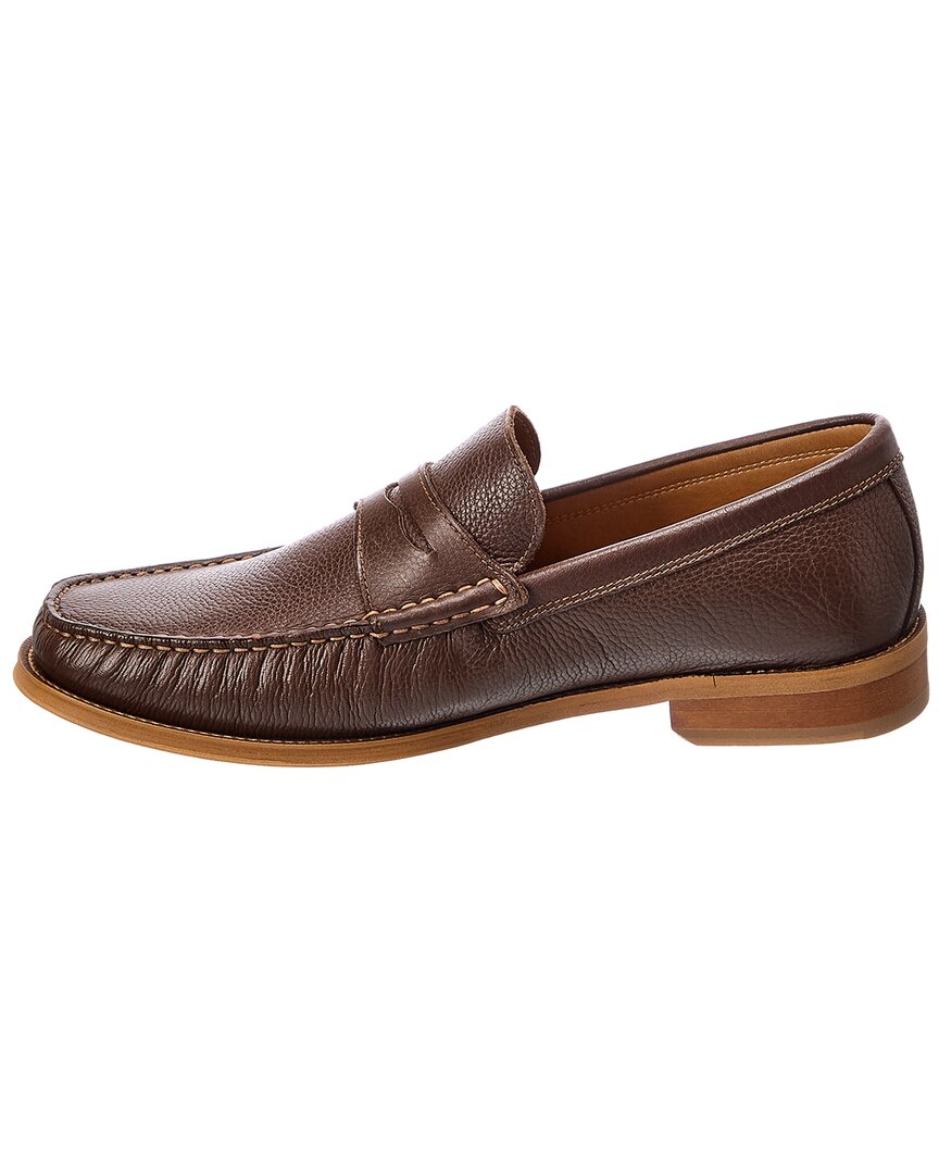 Donald Pliner Soft Tumble Leather Loafer