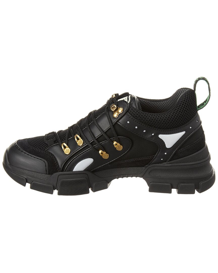 Gucci Flashtrek Leather & Mesh Sneaker