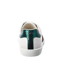 Gucci Gucci Ace Embroidered Bee Leather Sneaker