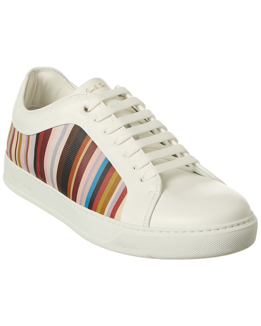 Paul Smith Basso Signature Stripe Leather Sneaker