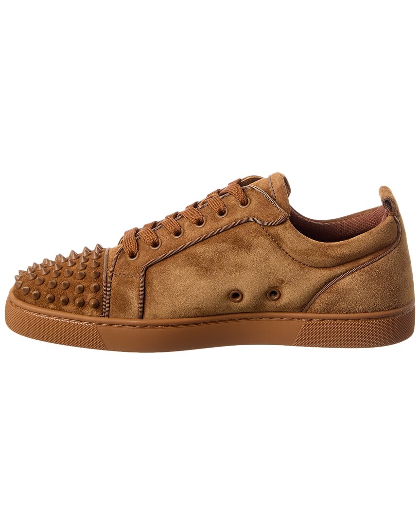 Christian Louboutin Louis Junior Spikes Suede Sneaker