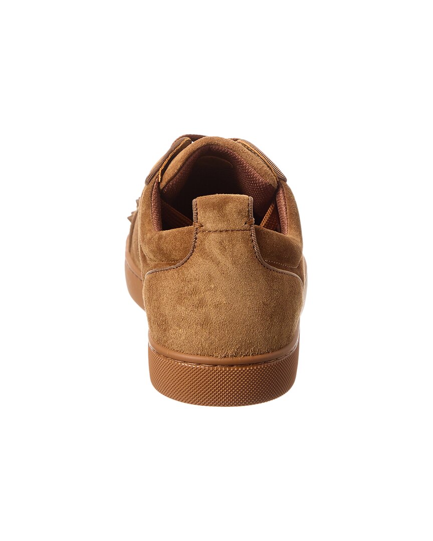 Christian Louboutin Louis Junior Spikes Suede Sneaker