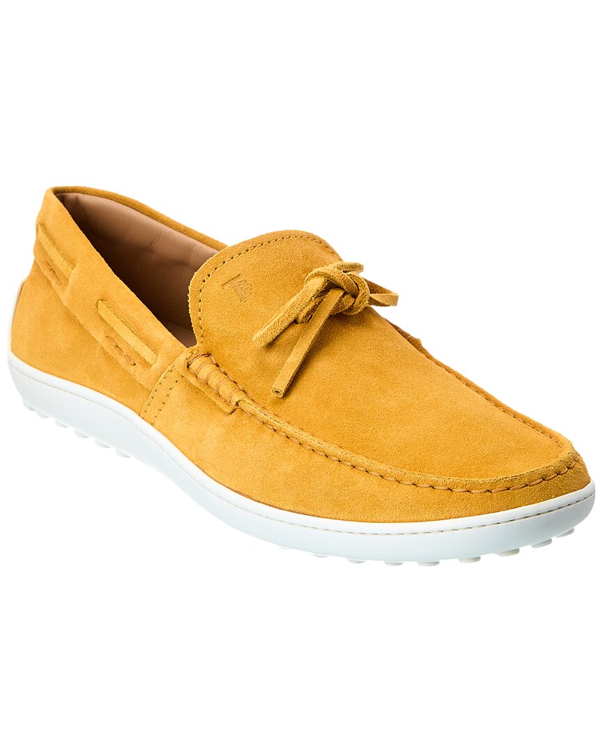 Tod’S Suede Loafer Yellow 7