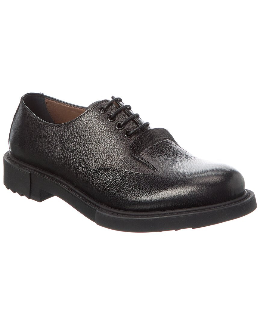 Ferragamo Leather Oxford Black