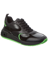 Ferragamo Leather & Suede Sneaker