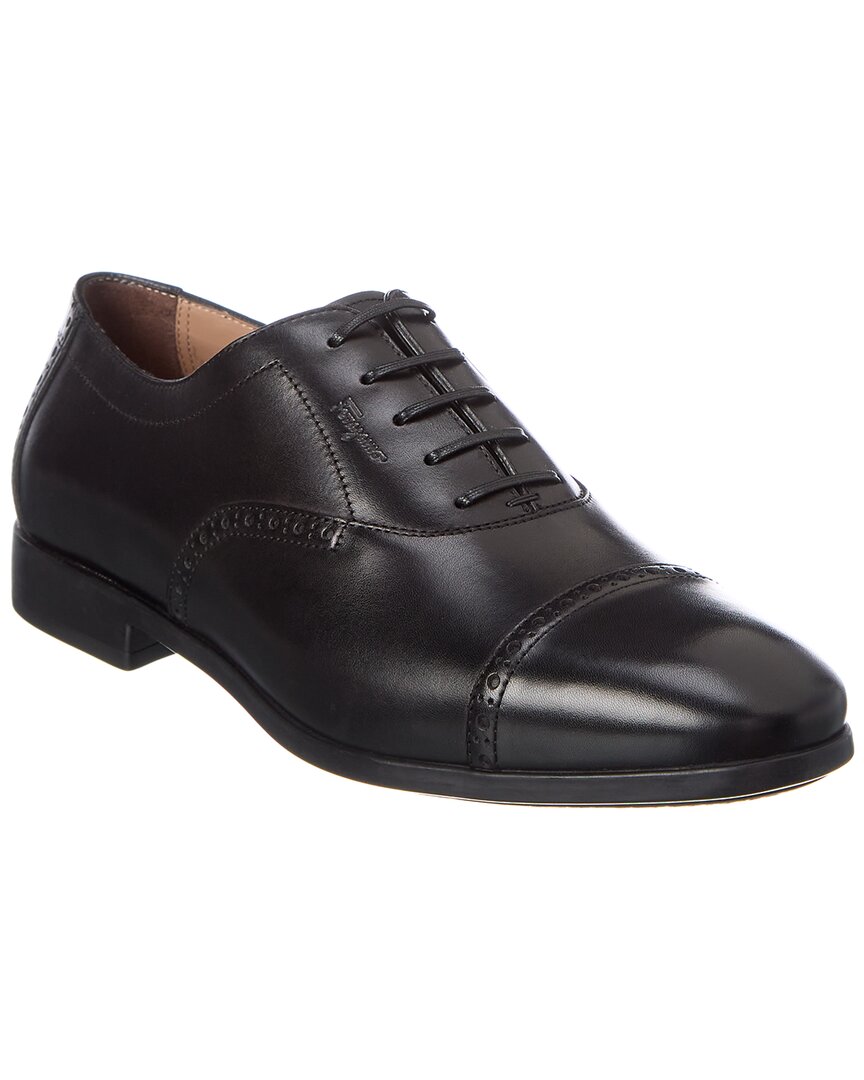Ferragamo Riley Leather Oxford