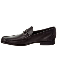 Ferragamo Grandioso Gancini Bit Leather Moccasin