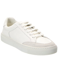 Reiss Ashley Leather & Suede Trainer Sneaker