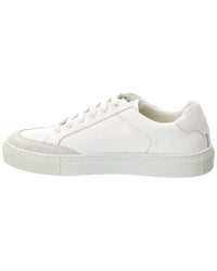 Reiss Ashley Leather & Suede Trainer Sneaker