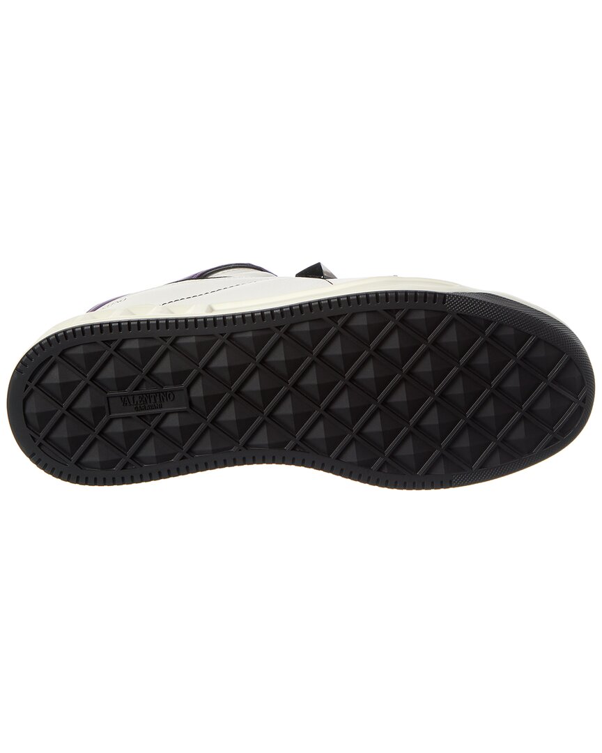 Valentino Roman Stud Leather Sneaker