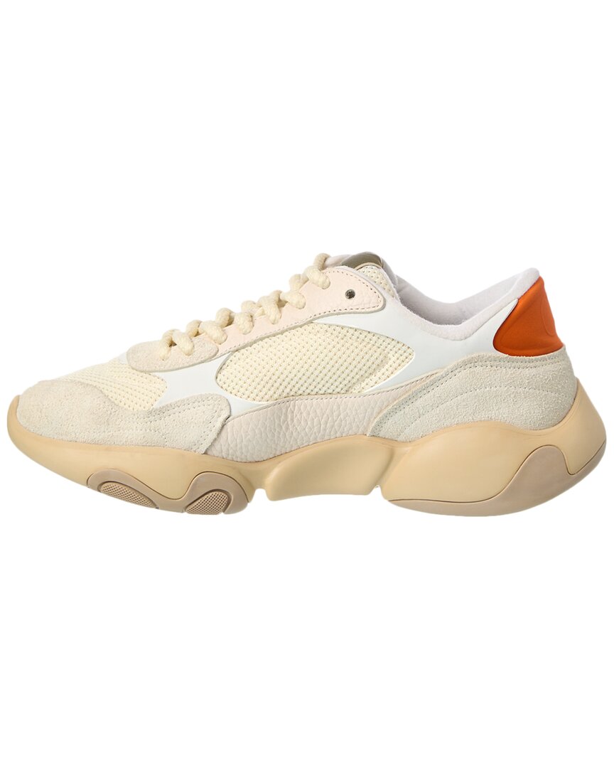 Valentino Valentino Vlogo Mesh & Leather Sneaker
