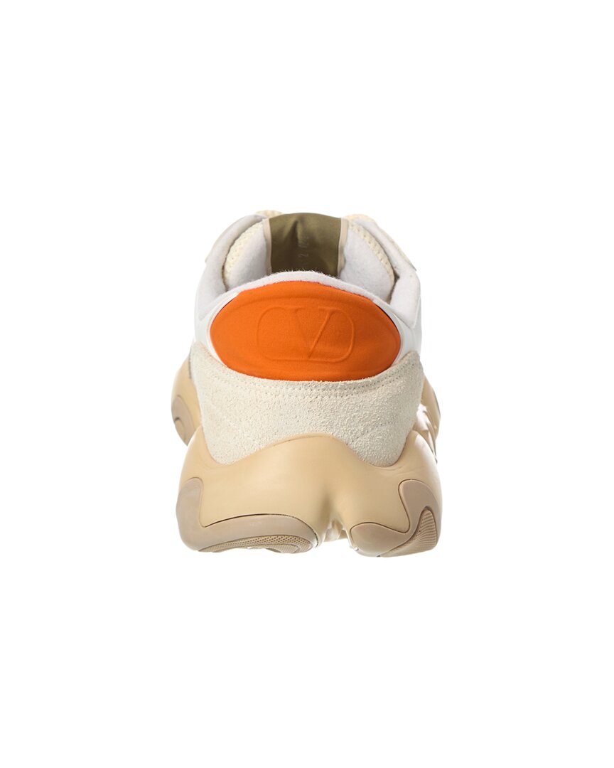 Valentino Valentino Vlogo Mesh & Leather Sneaker