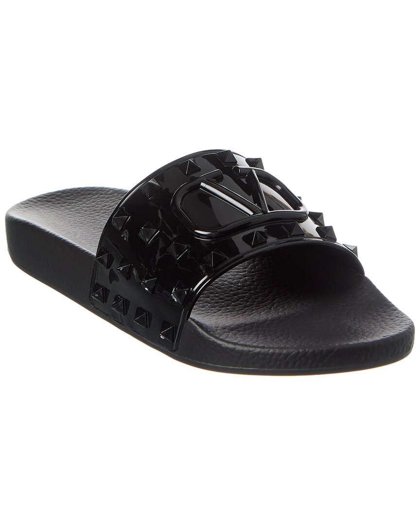 Valentino Vlogo Rubber Slide