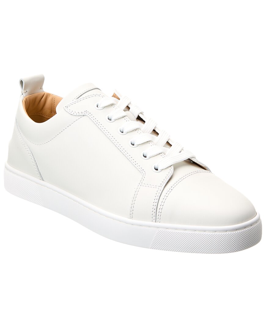 Christian Louboutin Louis Junior Leather Sneaker White