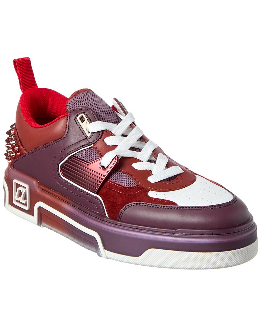 Christian Louboutin Astroloubi Leather & Mesh Sneaker