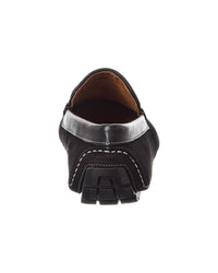 Donald Pliner Damiano Woven Leather & Suede Loafer