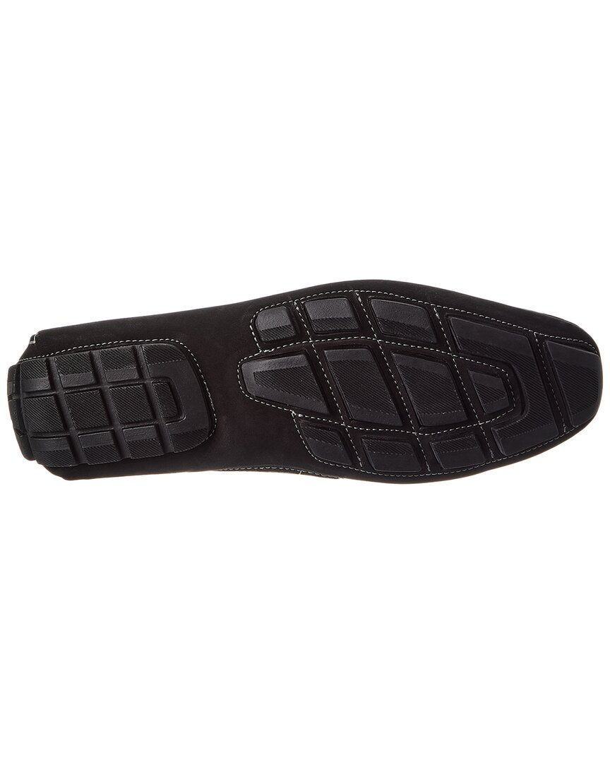 Donald Pliner Damiano Woven Leather & Suede Loafer