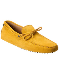 Tod’S New Gommino Suede Loafer Yellow