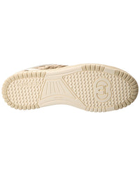 Gucci Re-Web Gg Canvas & Leather Sneaker