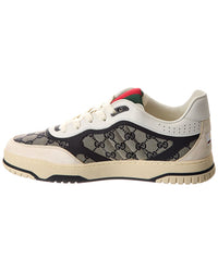 Gucci Re-Web Gg Canvas & Leather Sneaker