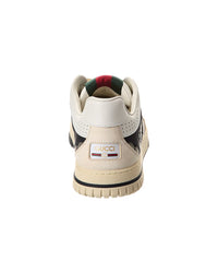 Gucci Re-Web Gg Canvas & Leather Sneaker