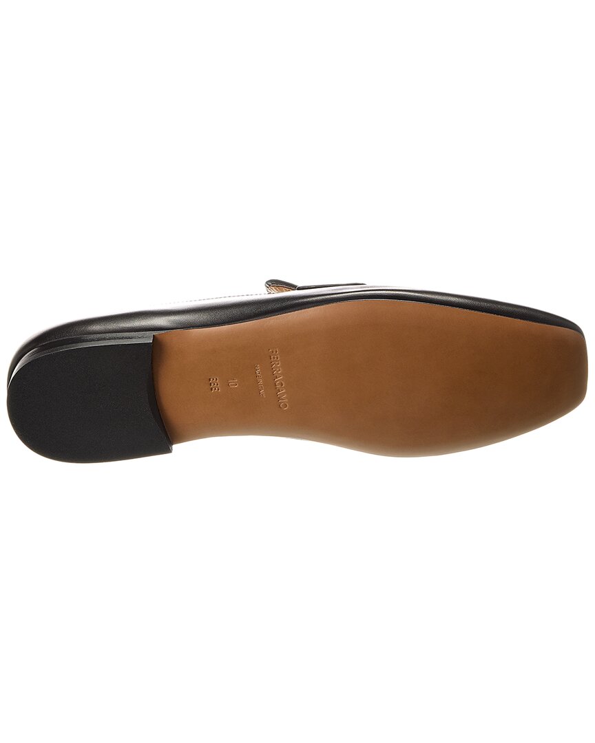 Ferragamo Gedeone Glamour Leather Loafer
