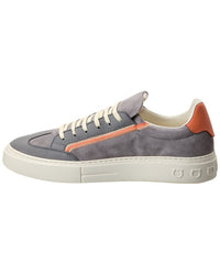 Ferragamo Ferragamo Borg 5 Suede & Leather Sneaker