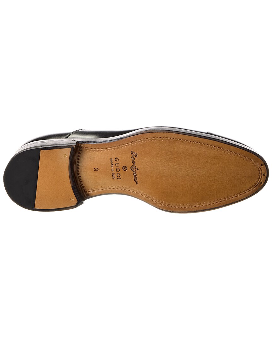 Gucci Interlocking G Leather Oxford – Bluefly