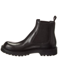 Gucci Web Leather Bootie