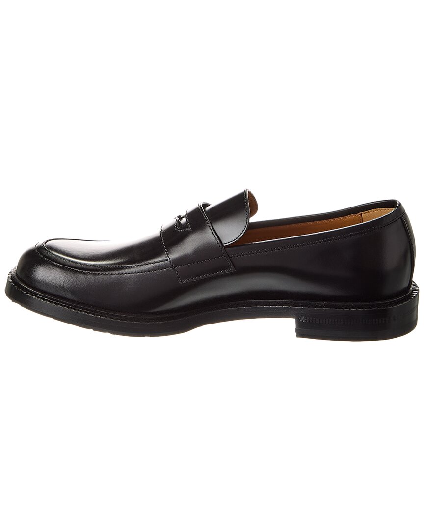 Gucci Web Leather Loafer