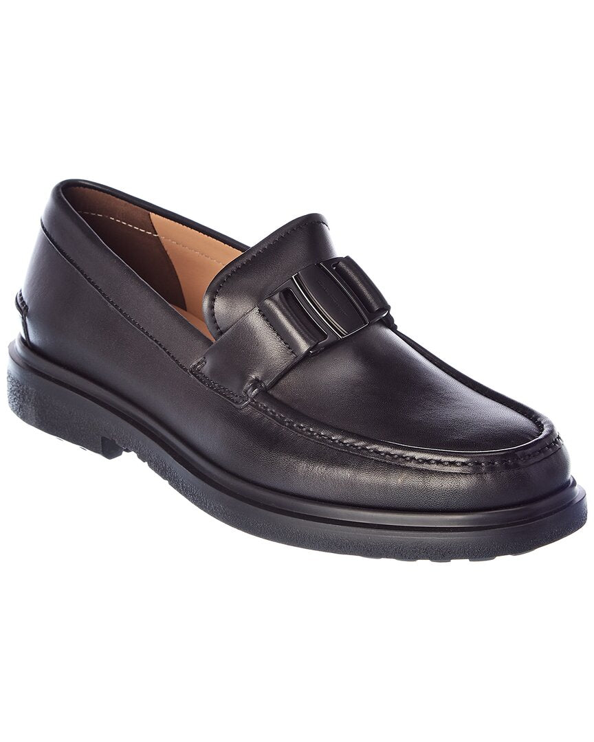Ferragamo Vara Ornament Leather Loafer