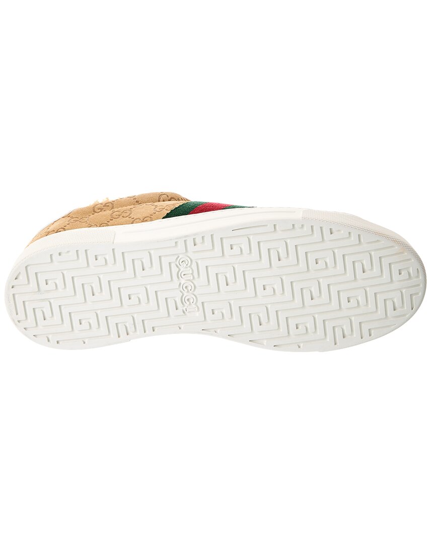 Gucci Ace Gg Suede Sneaker