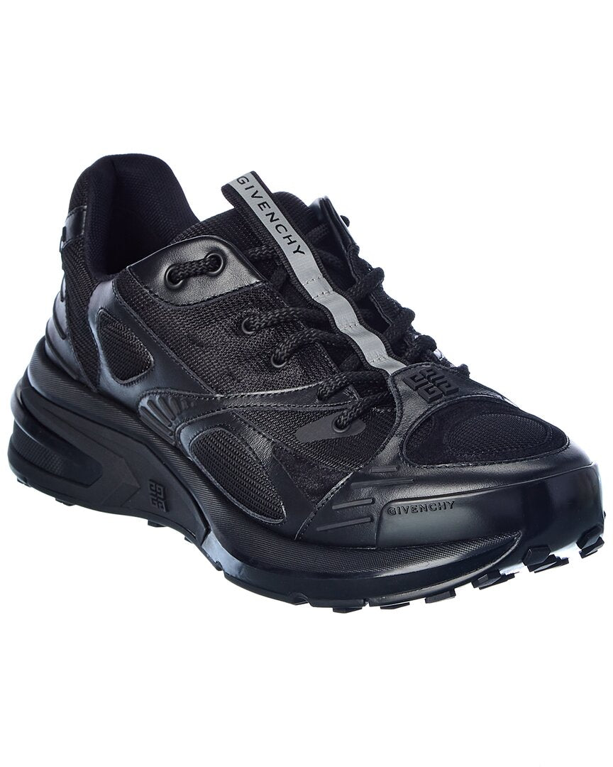 Givenchy Giv 1 Mountain Mesh & Leather Sneaker Black 40