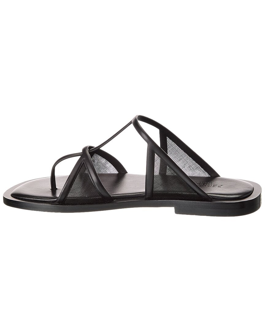 Ferragamo Gioventu Leather Sandal