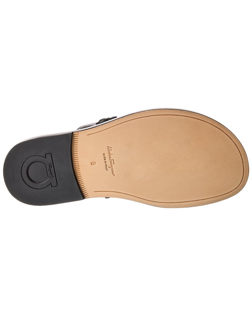 Ferragamo Giotto Leather Sandal – Bluefly