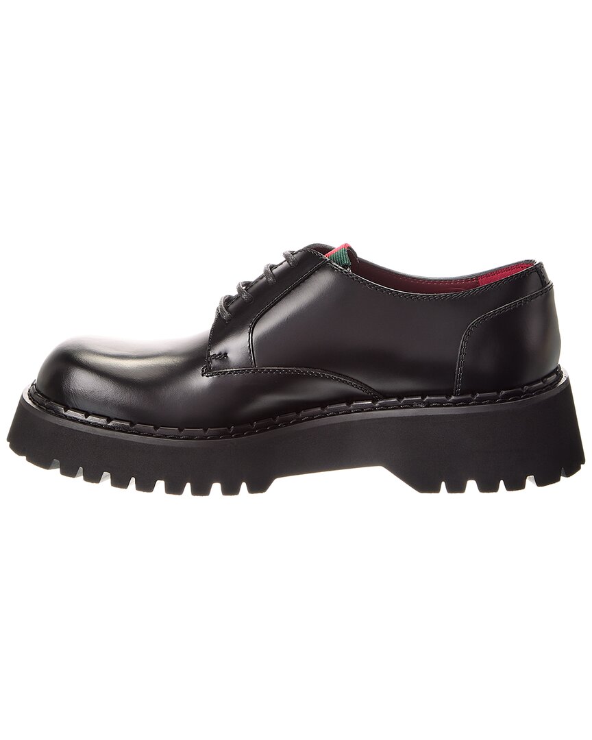 Gucci Chunky Leather Platform Oxford