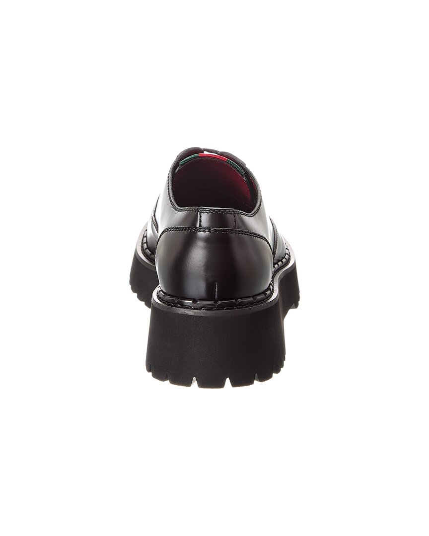 Gucci Chunky Leather Platform Oxford