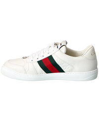 Gucci Screener Trainer Leather Sneaker