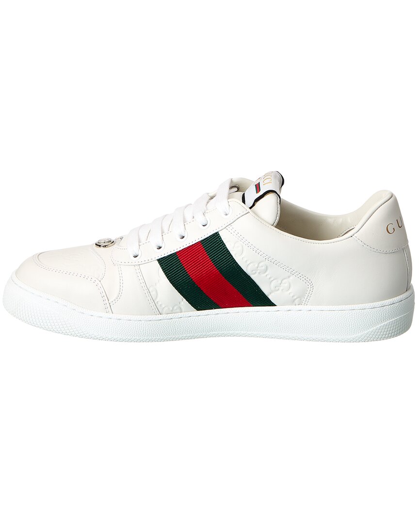 Gucci Screener Trainer Leather Sneaker