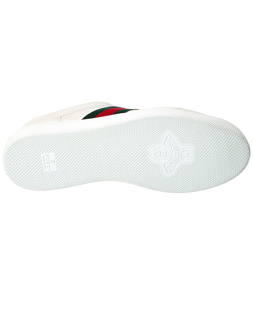 Gucci Screener Trainer Leather Sneaker