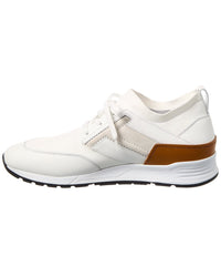 Tod’S Sportivo Knit & Leather Sneaker