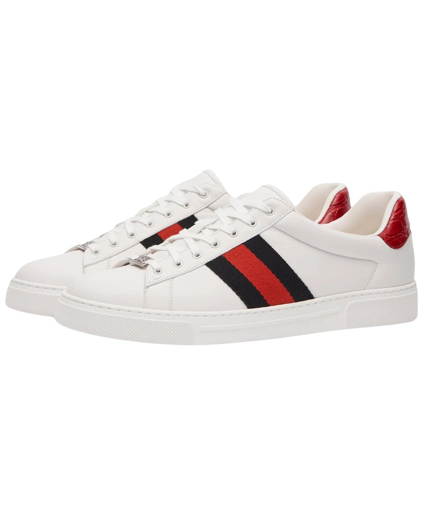 Gucci Leather Sneaker White