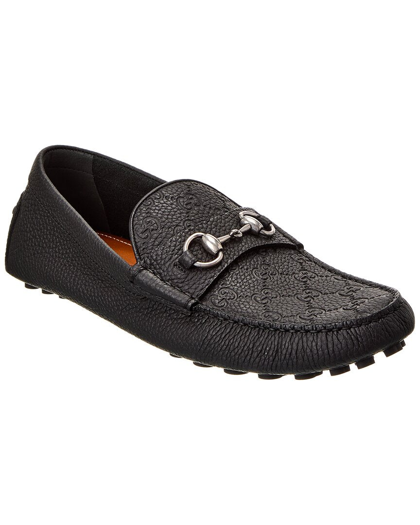 Gucci Horsebit Leather Loafer Black